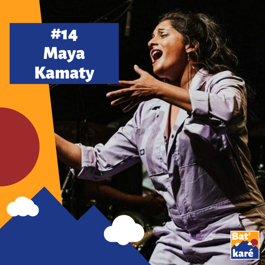 Maya Kamaty sur Bat' karé podcast